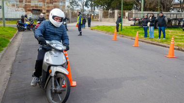 Afirman que creció el uso del casco en motociclistas de Junín