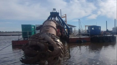 El Gobierno reactiva las obras de dragado en la Cuenca del Río Salado