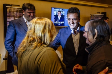 Massa y Bossio en La Pampa con Verna en un ensayo del peronismo no k