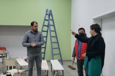 Reynoso recorrió la obra de la escuela especial de América