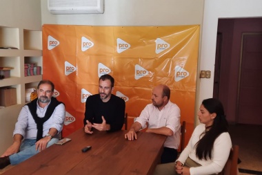 Alonso afirmó que el PRO afinará agenda "en cada rincón de la cuarta"