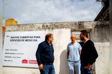 Avanza la construcción del Centro de Salud Mental, en Chacabuco
