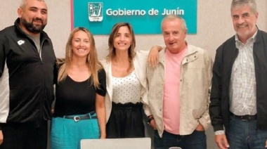 Nora Mahuad se sumó al área de Deportes del Gobierno de Junín