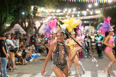 Cerraron las multitudinarias noches de los corsos 2023 en Baigorrita