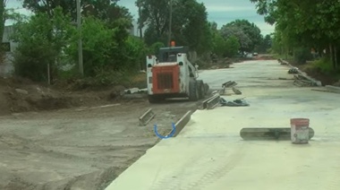 Alberti: obra pública continúa por apoyo provincial y recursos municipales
