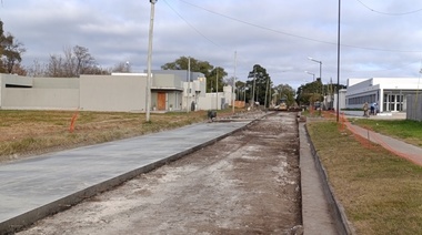 Alberti sigue ejecutando obra pública para infraestructura urbana