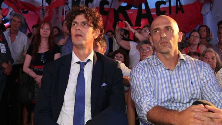 Martín Lousteau y Emiliano Yacobitti