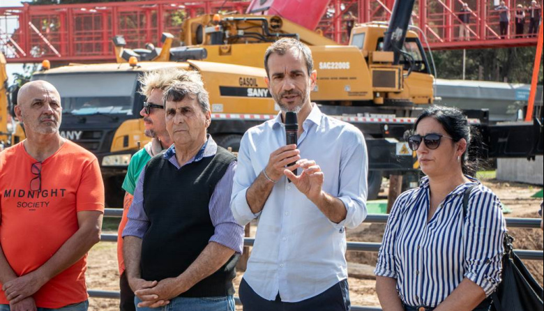 Petrecca destacó la reactivación del Paso Bajo Nivel y anunció nuevas obras