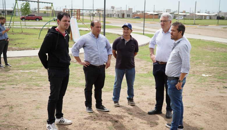 Avanzan en Trenque Lauquen las obras del presupuesto participativo