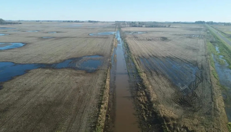 5 millones las hectáreas afectadas por las lluvias en la provincia de Buenos Aires