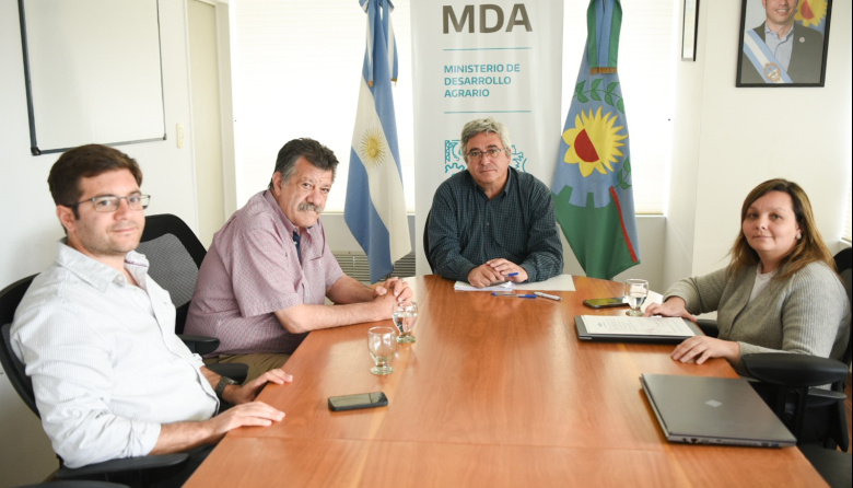 Barenghi firmó un convenio para obras con provincia y avanza la Declaración de Emergencia por la situación hídrica