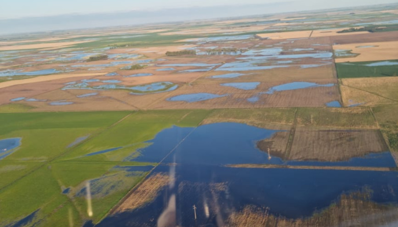 Provincia declaró la Emergencia y/o Desastre Agropecuario en Lincoln por las inundaciones