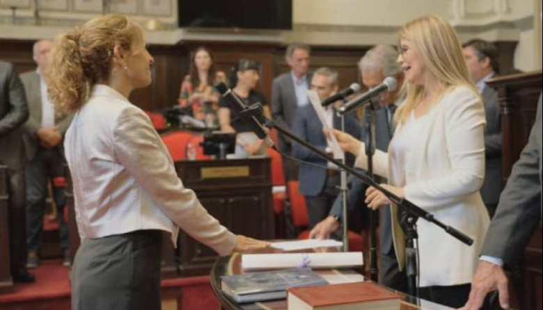 Quintana asumió como senadora bonaerense por la UCR