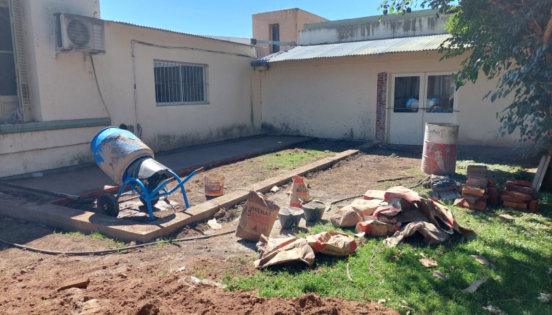 Se continúa ejecutando plan de obras de remodelación y modernización en el hospital municipal