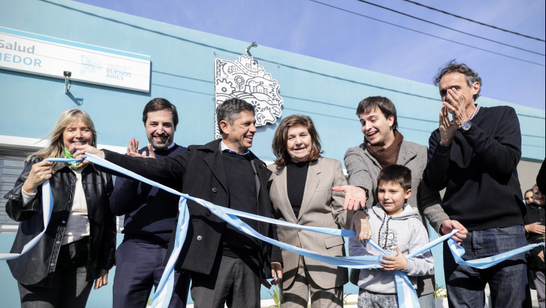 Kicillof inauguró un Centro de Atención Primaria de la Salud en Tejedor
