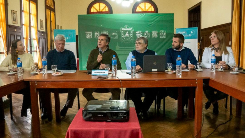 Región Sanitaria II se reunió en Rivadavia para avanzar en salud pública