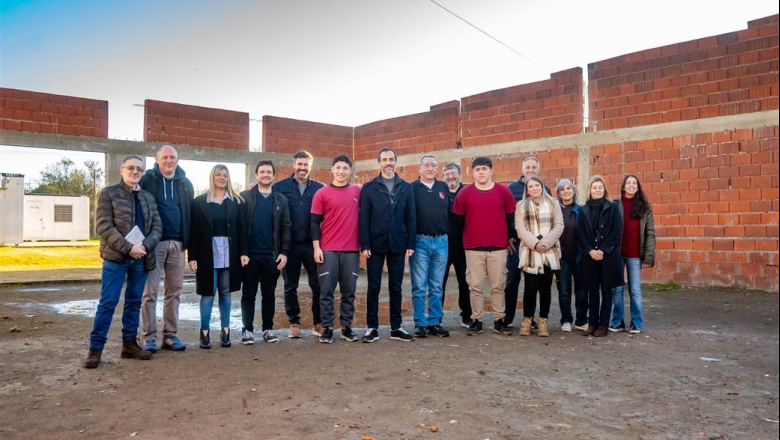 Gobierno de Junín invierte $60 millones para reactivar la obra de la Escuela Técnica N°2