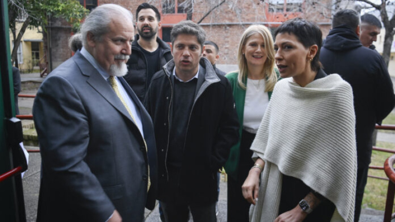 Foto de unidad en el inicio de la campaña de Fuerza Patria