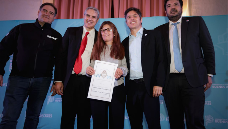Kicillof en Chacabuco: “el 7 de septiembre se vota si hay estado o no"