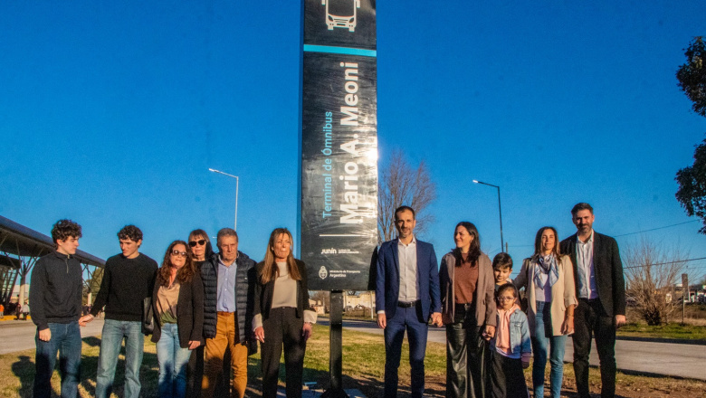 Se inauguró la terminal de ómnibus de Junín, "Mario Andrés Meoni"