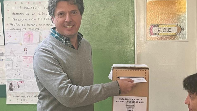Cristina aguarda baja concurrencia y se mostró "expectante" con el resultado