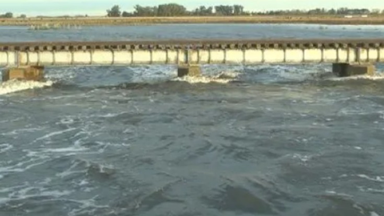 Alarma por el avance del Río Salado sobre la Ruta 5