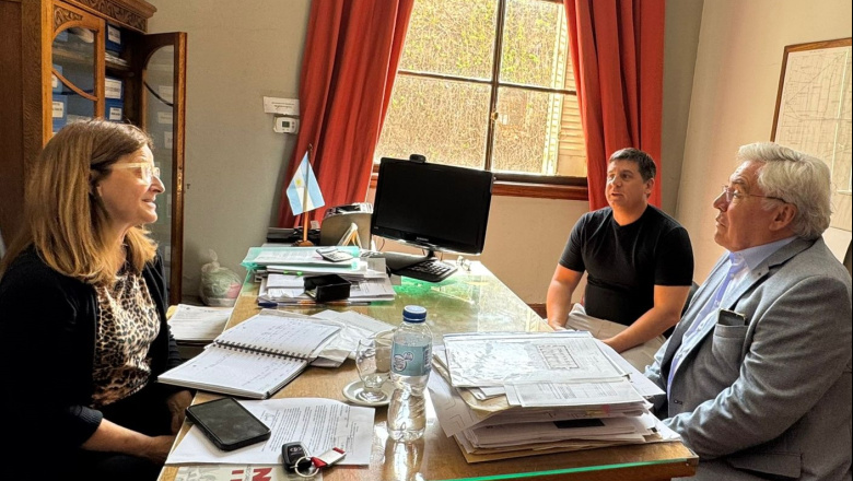 Alegre gestiona con Vialidad Provincial la continuidad de obras en el distrito