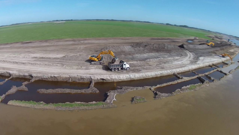 Provincia continuará con el dragado del Río Salado entre Bragado y Junín