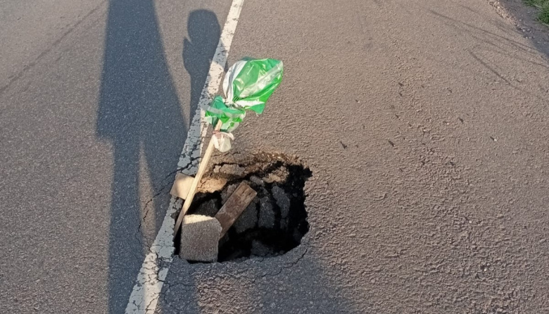 Municipio de Leandro N. Alem reclamó al gobierno nacional por el crítico estado de la Ruta 7