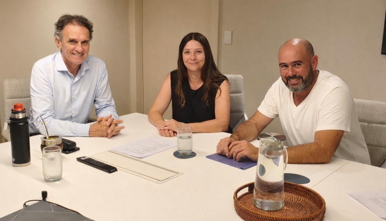 Productores de la FAA 9 de Julio llevaron a Katopodis el reclamo por obras hídricas pendientes