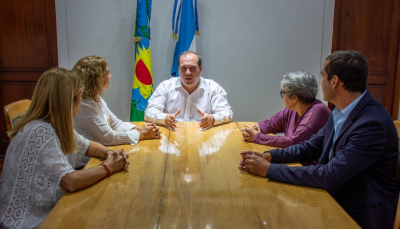 Recoulat recibió a Terigi para avanzar en trabajo conjunto de obras escolares con la Provincia