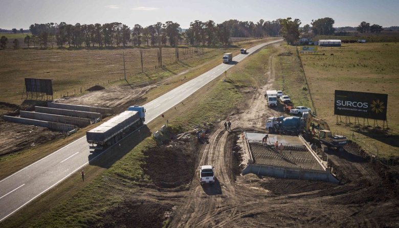 Sin avances en la Ruta 5: la obra de la autopista sigue paralizada