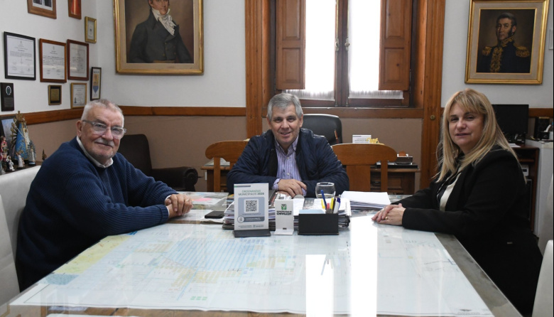 Britos recibió a Revilla y Gatica para analizar la situación de los municipios