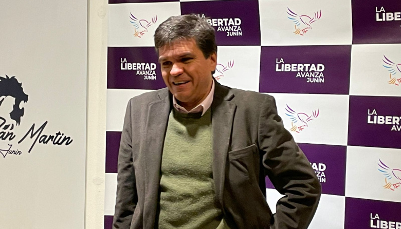 Confirman la salida de Imperatori de la coordinación de La Libertad Avanza en Junín