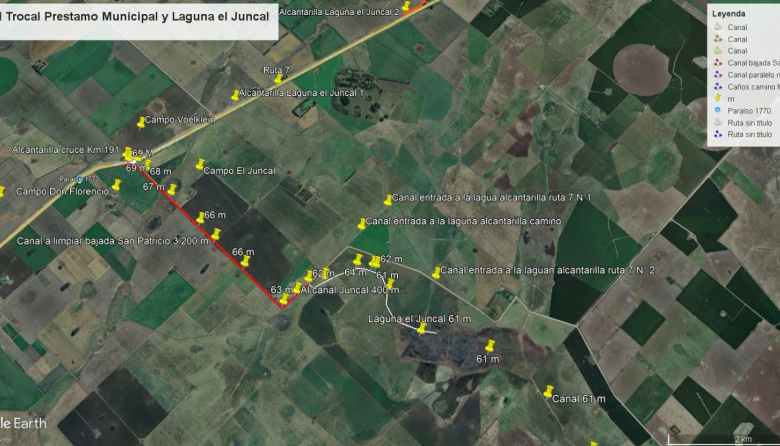 Chacabuco avanza con obras del Plan Hídrico para mejorar el drenaje de más de 10.000 hectáreas