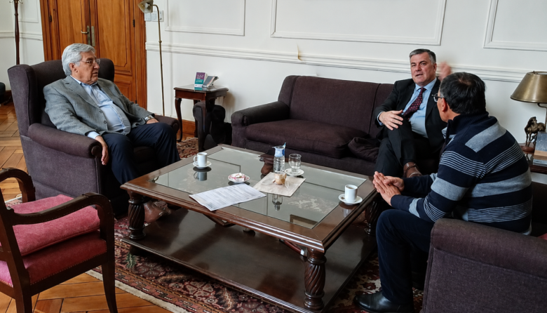 Alegre reclamó un giro en la Justicia y cuestionó el garantismo tras reunirse con el fiscal general