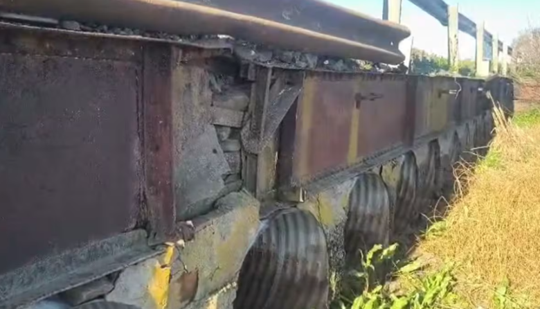 Advierten por el estado de un puente de la Ruta 46 en Bragado