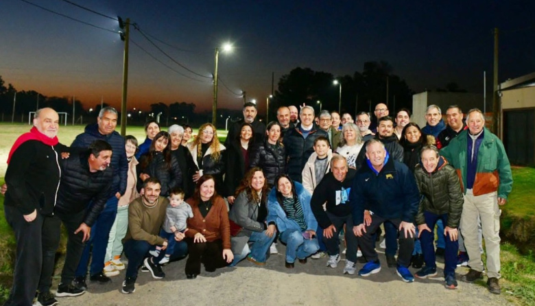 Golía aseguró que Chacabuco ya superó las 500 cuadras con LED