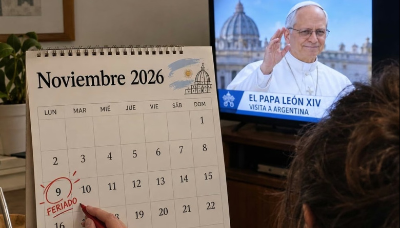 El 9 de noviembre será feriado nacional por la visita de León XIV: qué pasará el 11 en PBA