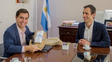 Tizado estuvo en Junín y se reunió con empresarios locales
