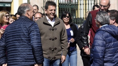 Massa, lejos de "peronizarse" continúa con su discurso "antigrieta"