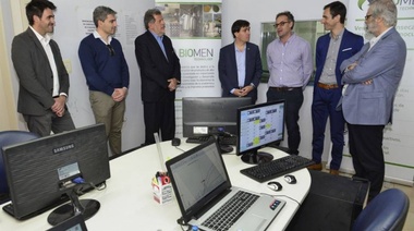 Petrecca y los ministros Tizado y Elustondo recorrieron el parque industrial