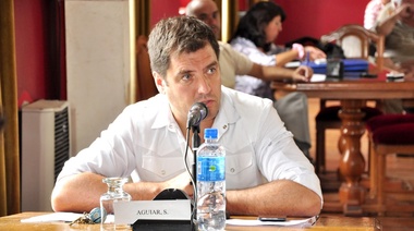 "No sabía de su disconformidad en el bloque por eso me sorprende”, dijo Aguiar