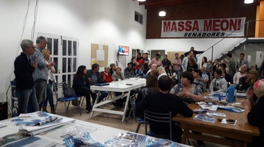 Meoni en la arenga final ante sus fiscales aseguró que "en 2019 volverán a gobernar Junín"