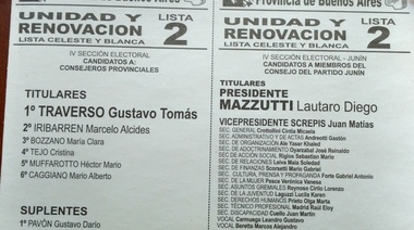 "El domingo se vota por la reconstrucción y la unidad del peronismo", aseguran desde el PJ de Junín