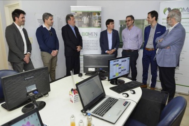 Petrecca y los ministros Tizado y Elustondo recorrieron el parque industrial