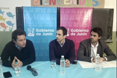 Sánchez Zinny y Petrecca anunciaron en Junín plan de inversión en infraestructura