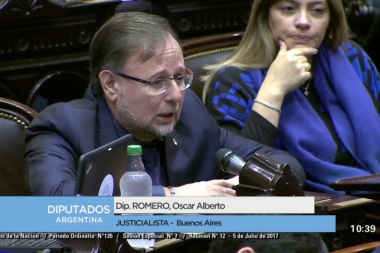 Romero en la sesión contra De Vido: “el peronismo no está vinculado a la corrupción"