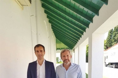 Petrecca se reunió con el Ministro Rogelio Frigerio