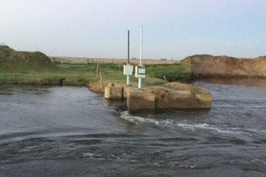 Bajas importantes en los niveles de agua de las lagunas de Trenque Lauquen